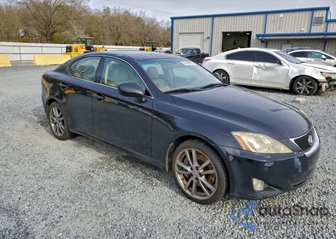 2008 Lexus Is 350 from USA, damaged, VIN JTHBE262485020571